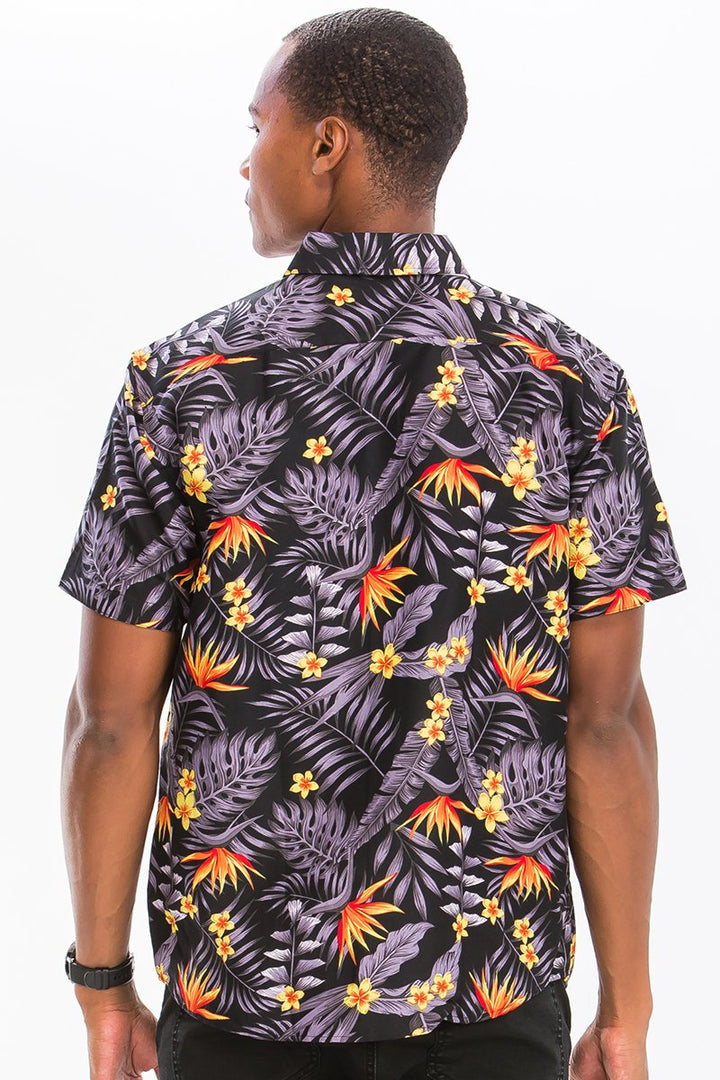 HAWAIIANISCHES BUTTON-DOWN-HEMD