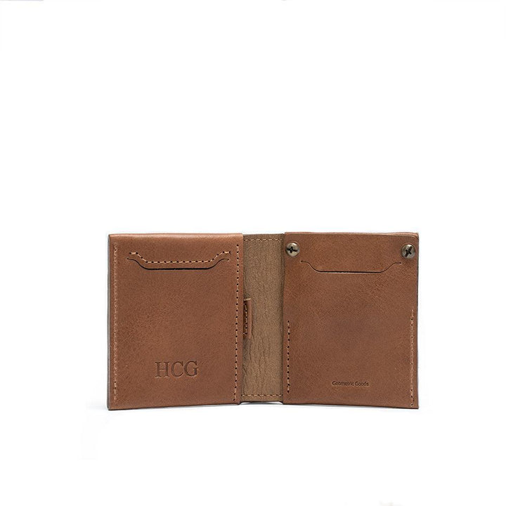 AirTag Wallet - Leather Billfold 2.0 - Brand My Case