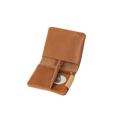 AirTag Wallet - Leather Billfold 2.1 - Brand My Case