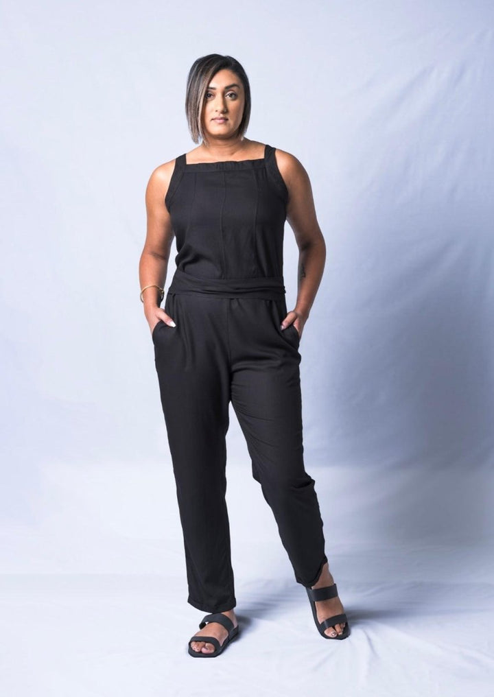All In One Black Jumpsuit - Brand My Case