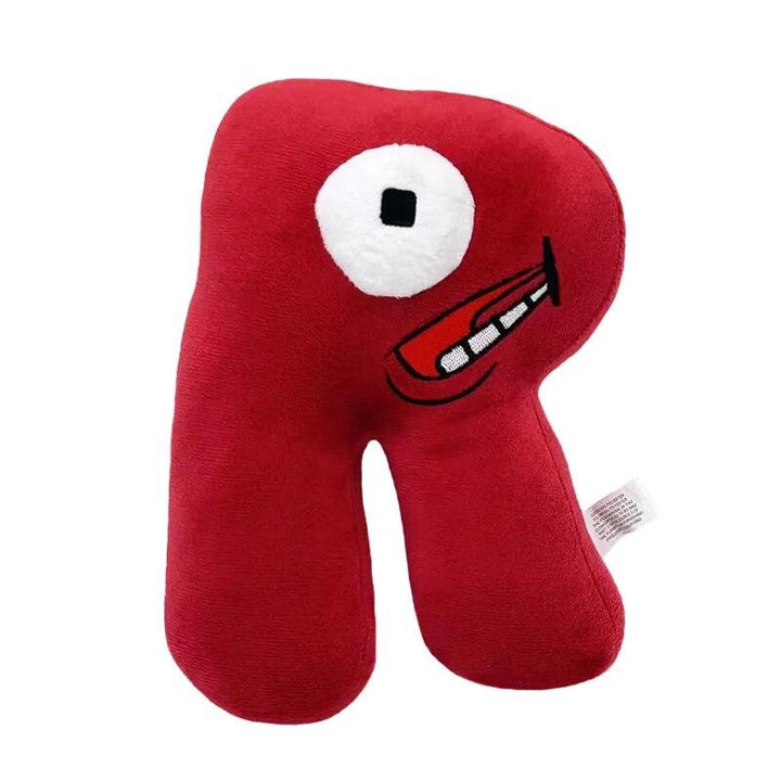 Alphabet Lore Plush Toys Anime Doll Kawaii 26 English Letters Stuffed Toys Kids Enlightenment Montessori Plush Toy Doll Gifts - Brand My Case