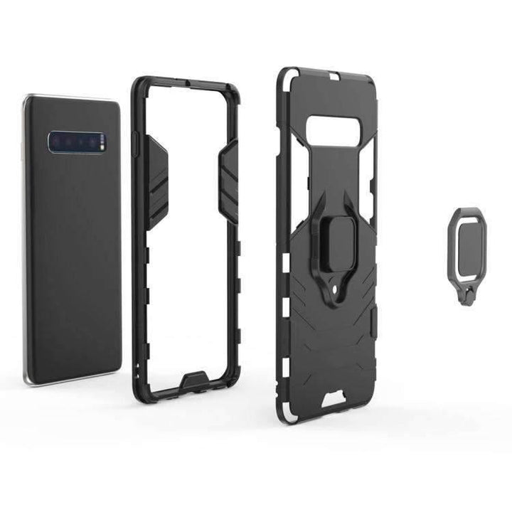 AMZER Hybrid PC+TPU Protective Case With Magnetic Ring Holder for - Brand My Case