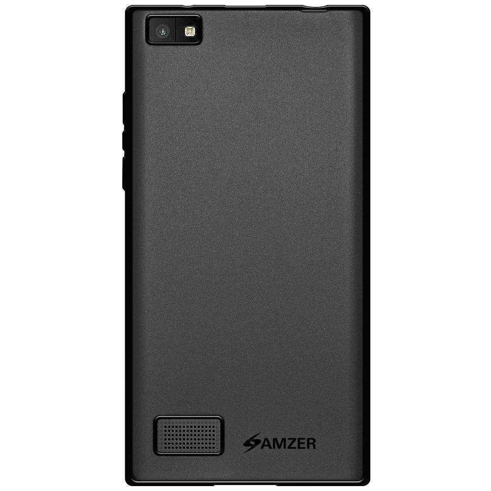 AMZER Pudding TPU Soft Skin Case for BlackBerry Leap - Black - Brand My Case