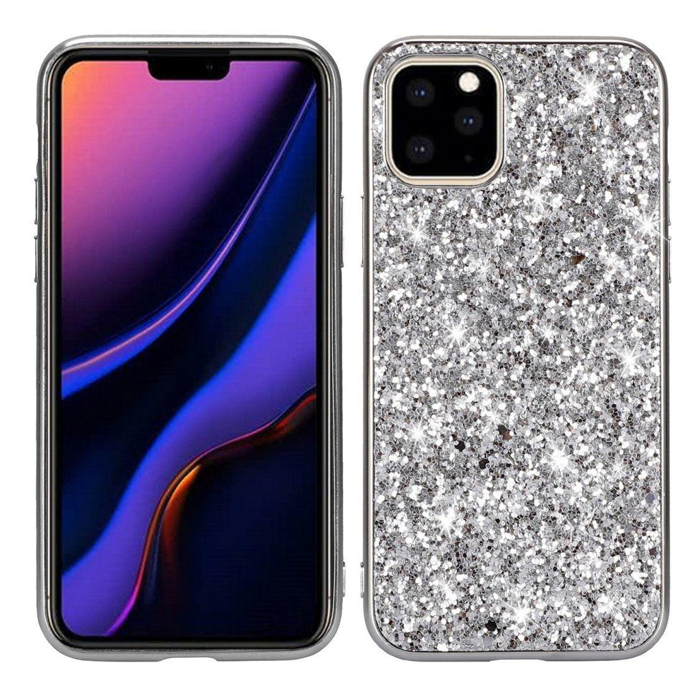 AMZER Shockproof Glitter Powder TPU Protective Case for iPhone 11 Pro - Brand My Case