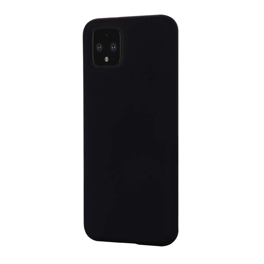 AMZER Shockproof Silicone Skin Jelly Case for Google Pixel 4XL - Black - Brand My Case