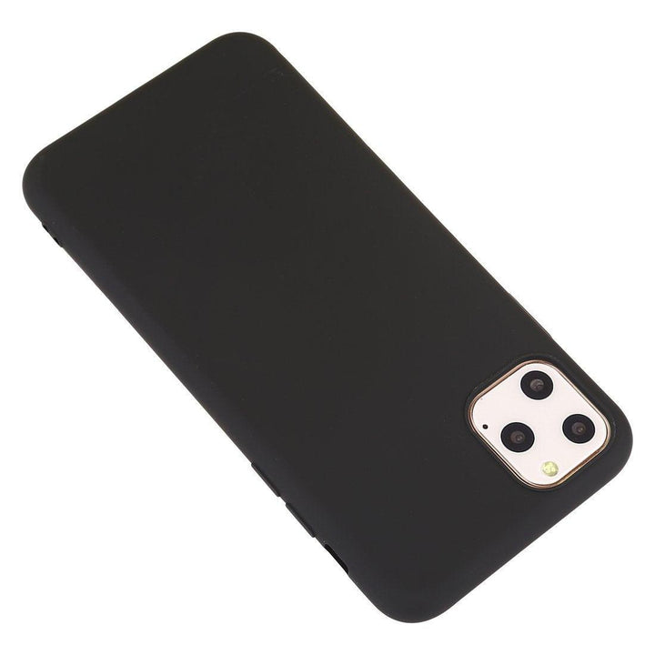 AMZER Shockproof Silicone Skin Jelly Case for iPhone 11 Pro - Black - Brand My Case