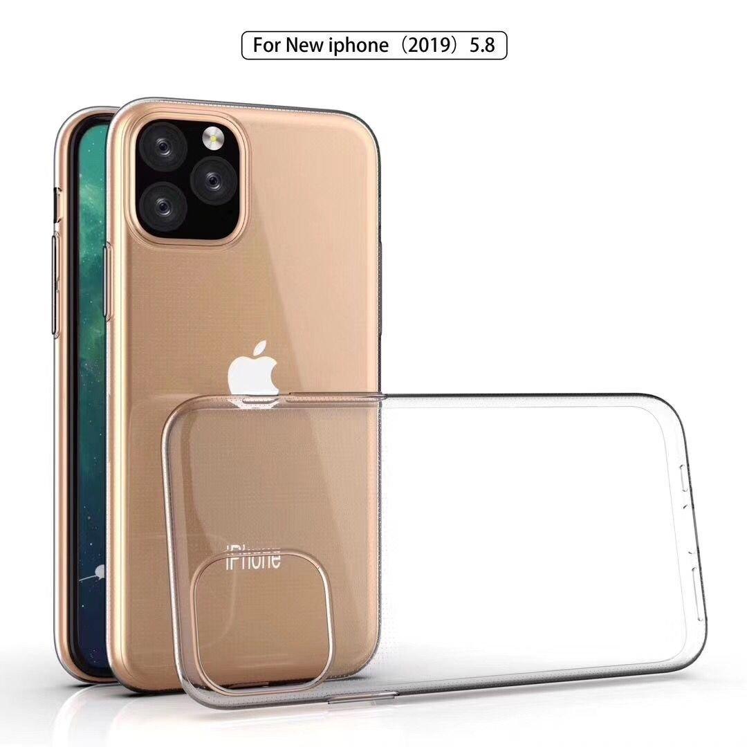 AMZER Ultra Slim TPU Soft Protective Case for iPhone 11 Pro - Clear - Brand My Case