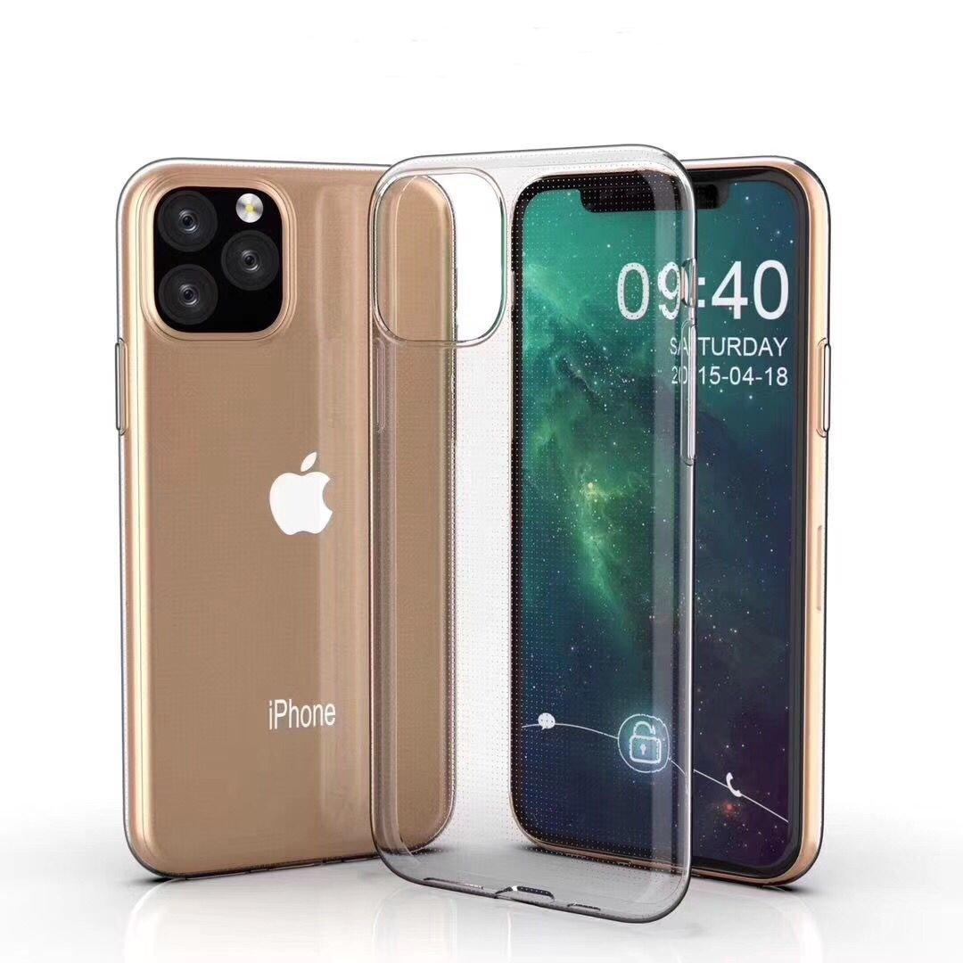 AMZER Ultra Slim TPU Soft Protective Case for iPhone 11 Pro - Clear - Brand My Case