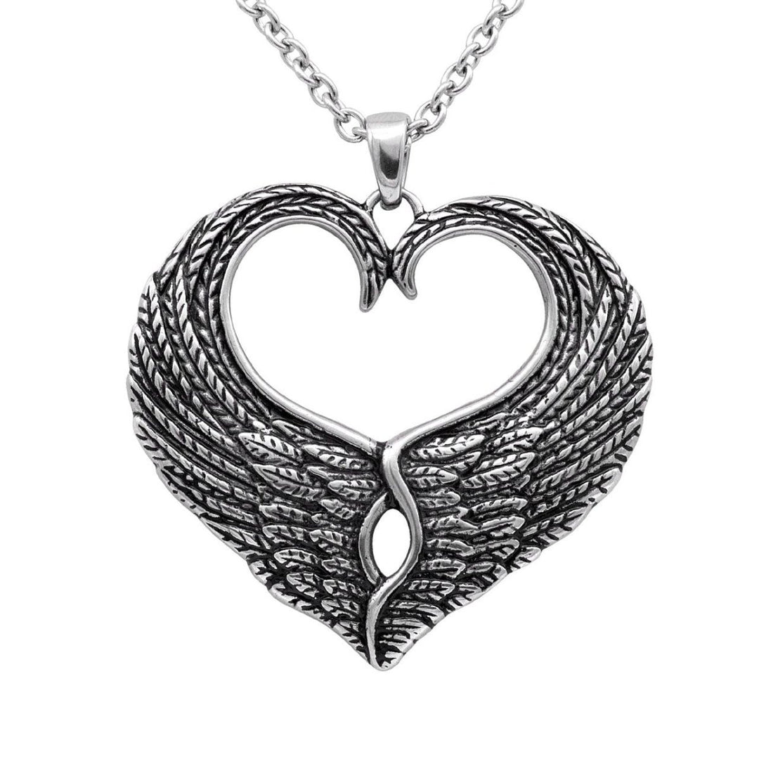 Angle Wings Love Necklace - Brand My Case