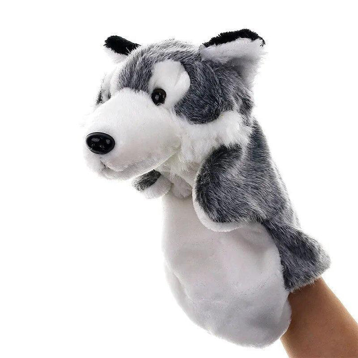 Animal Hand Puppet Cat Dolls Plush Hand Doll Early Education Learning Toys Children Marionetes Puppets for telling story - Brand My Case