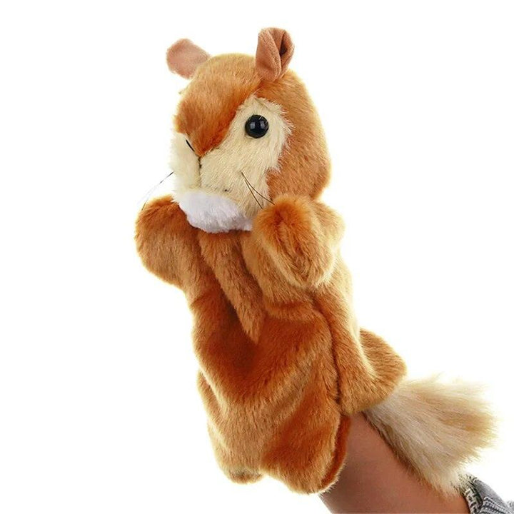 Animal Hand Puppet Cat Dolls Plush Hand Doll Early Education Learning Toys Children Marionetes Puppets for telling story - Brand My Case