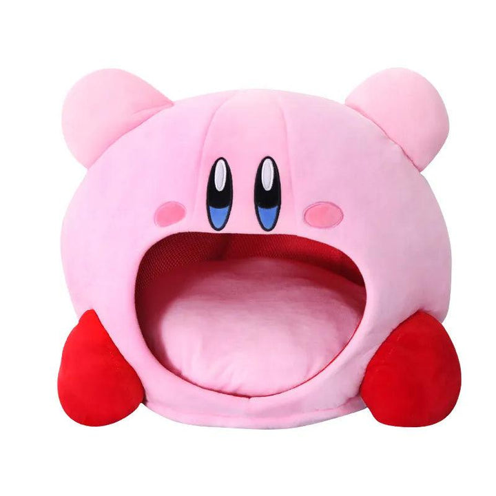 Anime Games Kirby Peripheral Plush Doll Funny Nap Pillow Soft Pet Cat Nest Kawaii Stuffed Toy Pet Bed Decora Cute Gift For Kids - Brand My Case