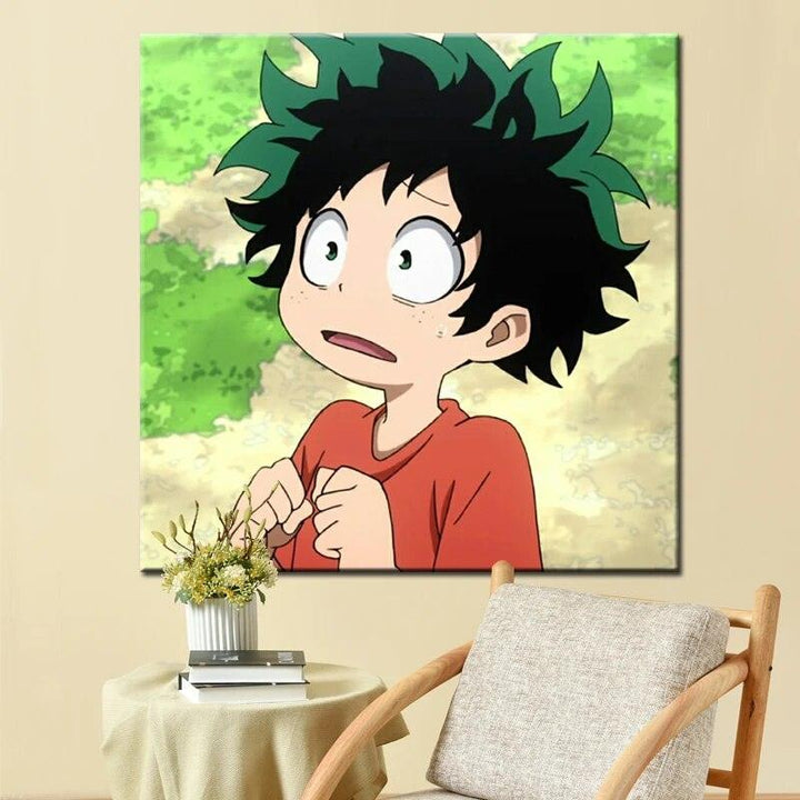 anime poster my hero academia coloring by numbers painting by numbers on canvas pictures by numbers wall poster - Brand My Case