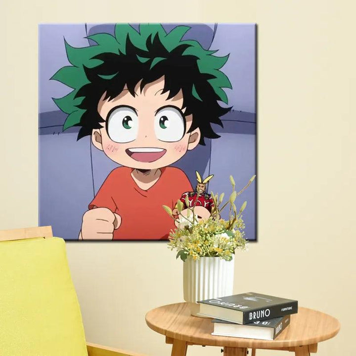 anime poster my hero academia coloring by numbers painting by numbers on canvas pictures by numbers wall poster - Brand My Case