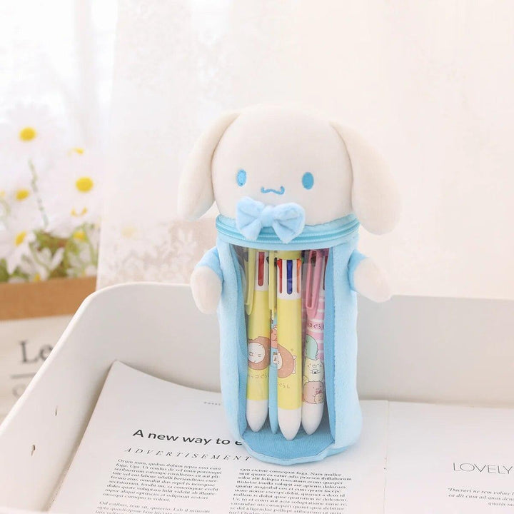 Anime Sanrio Plush Bag Kawaii Pochacco Accessories Cute Beauty Plushies Cosmetic Bag Coin Purse Storage Bag Toys for Girls Gift - Brand My Case