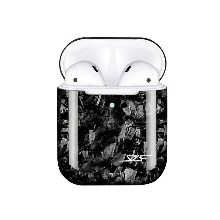 Apple AirPods Real Forged Carbon Fiber Case (Wireless Charging Model) - Brand My Case