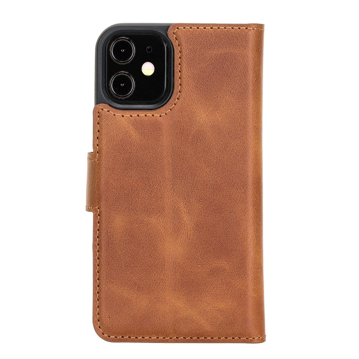 Apple iPhone 12 Series Detachable Leather Wallet Cases - MW - Brand My Case