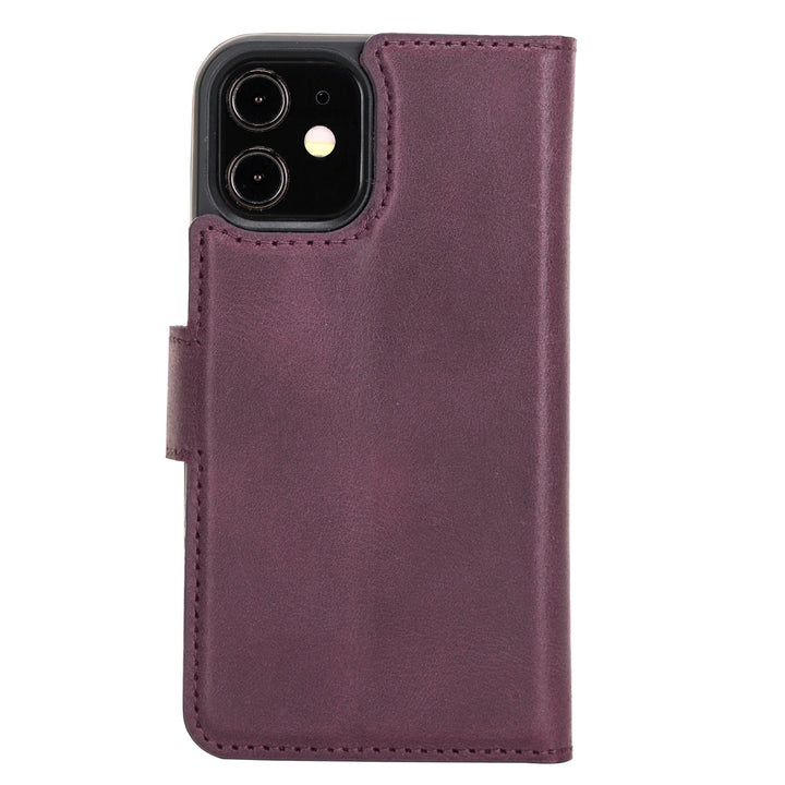 Apple iPhone 12 Series Detachable Leather Wallet Cases - MW - Brand My Case