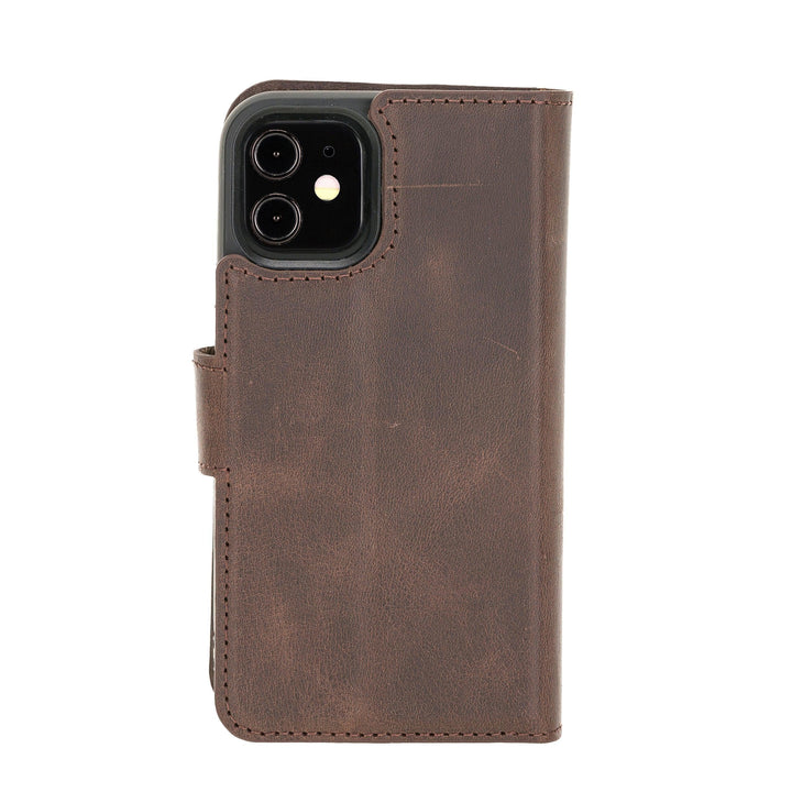 Apple iPhone 12 Series Detachable Leather Wallet Cases - MW - Brand My Case