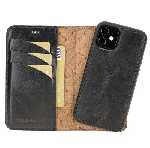 Apple iPhone 12 Series Detachable Leather Wallet Cases - MW - Brand My Case