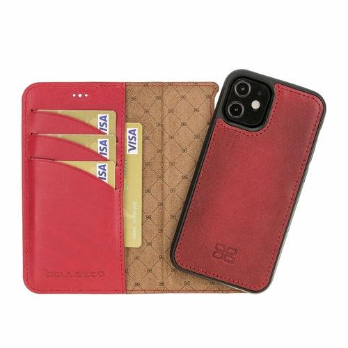 Apple iPhone 12 Series Detachable Leather Wallet Cases - MW - Brand My Case