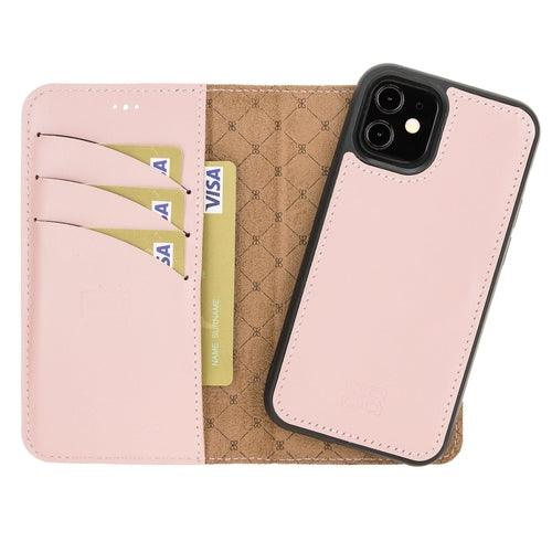 Apple iPhone 12 Series Detachable Leather Wallet Cases - MW - Brand My Case