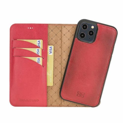 Apple iPhone 12 Series Detachable Leather Wallet Cases - MW - Brand My Case