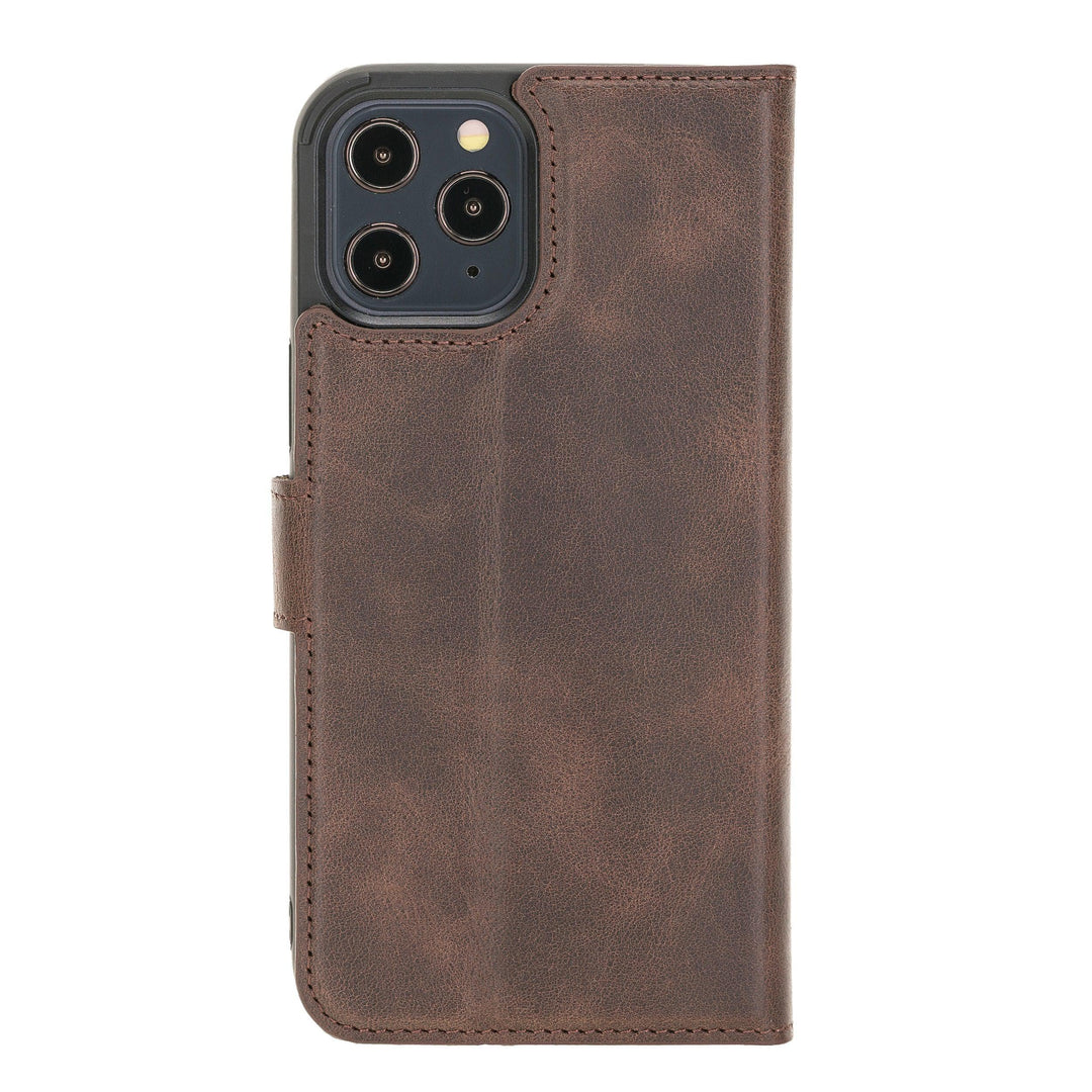 Apple iPhone 12 Series Detachable Leather Wallet Cases - MW - Brand My Case