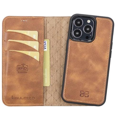 Apple iPhone 13 Series Detachable Leather Wallet Case - MW - Brand My Case