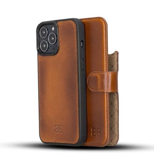 Apple iPhone 13 Series Detachable Leather Wallet Case - MW - Brand My Case