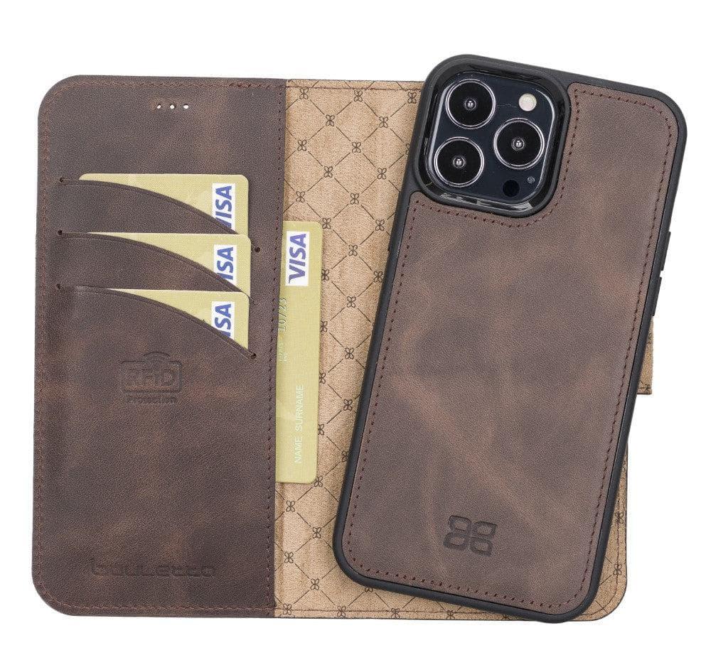 Apple iPhone 13 Series Detachable Leather Wallet Case - MW - Brand My Case