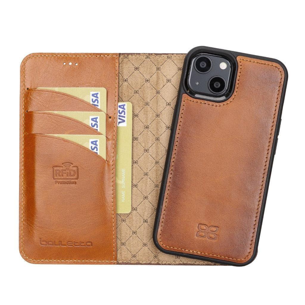 Apple iPhone 13 Series Detachable Leather Wallet Case - MW - Brand My Case