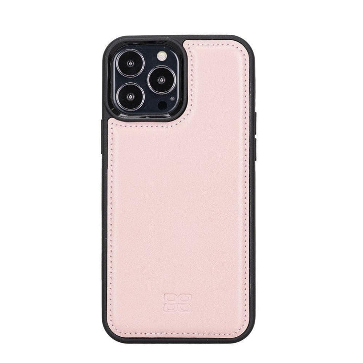 Apple iPhone 13 Series Leather Case with Flexible Back Cover - Brand My Case