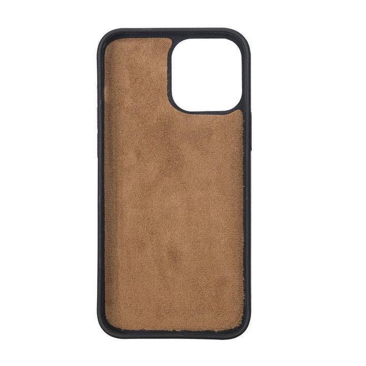 Apple iPhone 13 Series Leather Case with Flexible Back Cover - Brand My Case