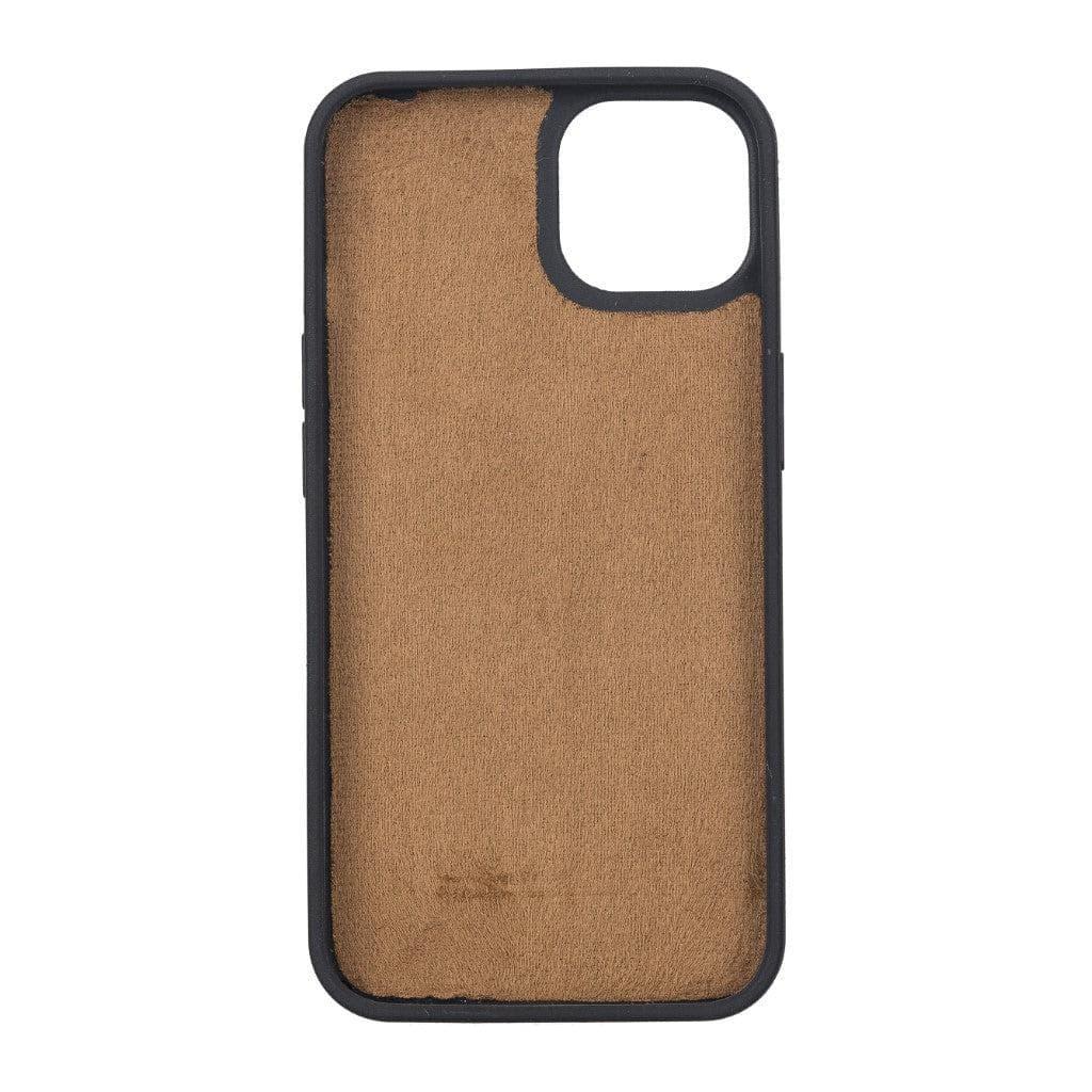 Apple iPhone 13 Series Leather Case with Flexible Back Cover - Brand My Case