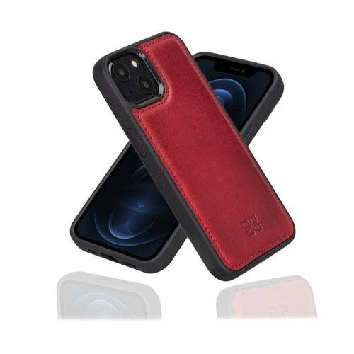 Apple iPhone 13 Series Leather Case with Flexible Back Cover - Brand My Case