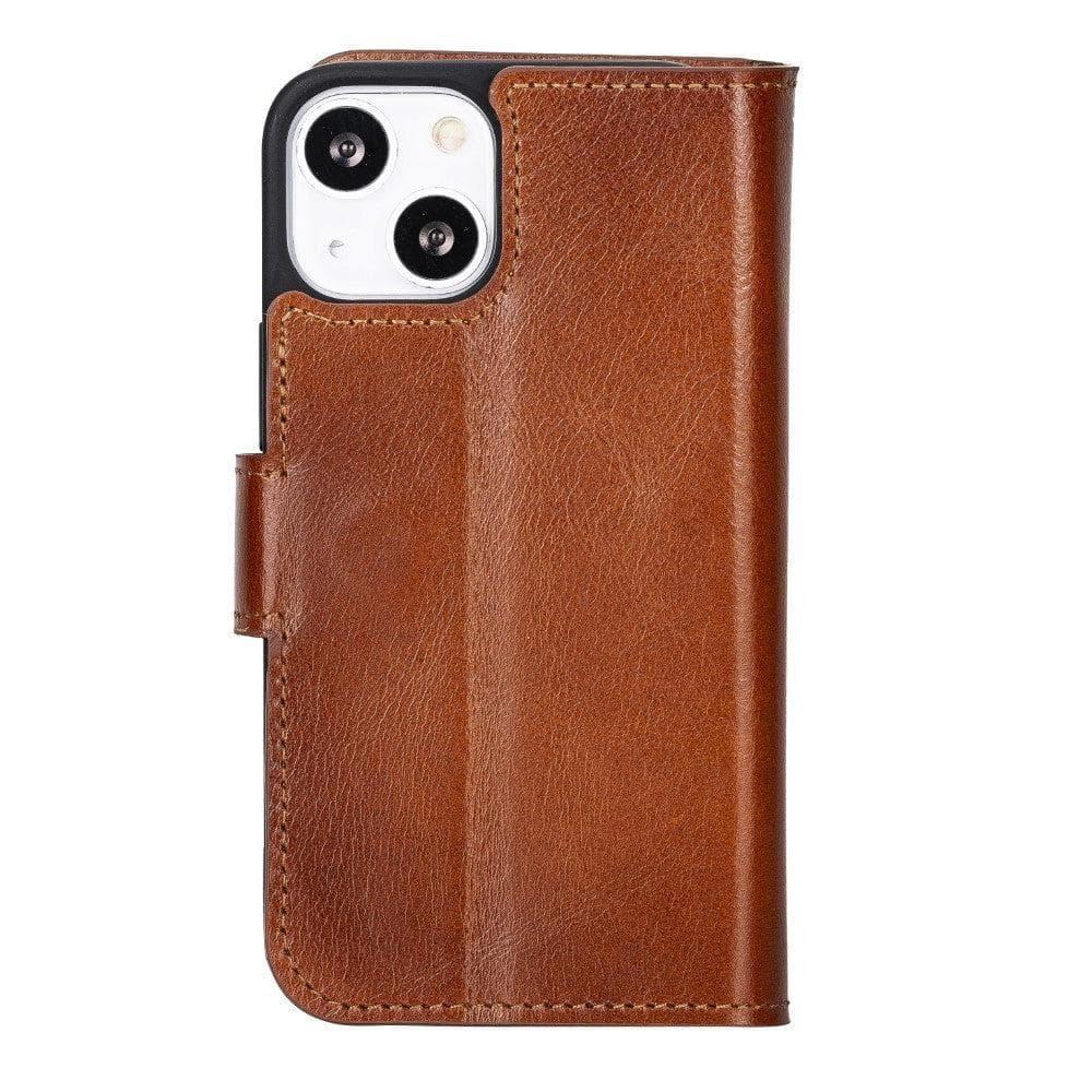 Apple iPhone 13 Series Non-Detachable Leather Wallet Case - WC - Brand My Case