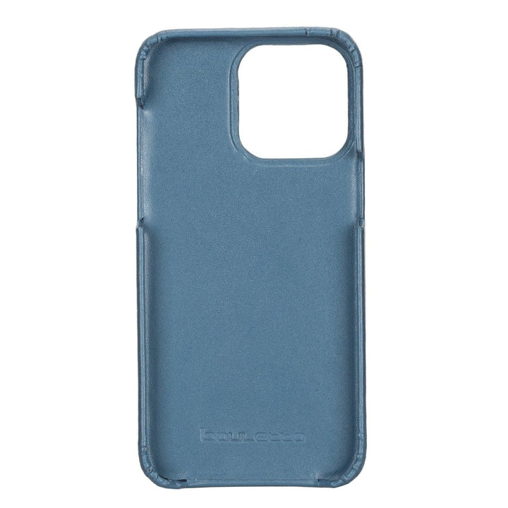 Apple iPhone 14 Series Full Leather Coating Back Cover - Brand My Case