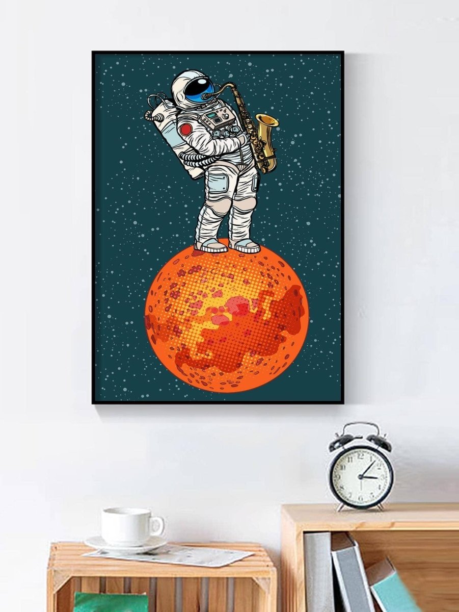 Astronaut Print Unframed Painting Modern Wall Art Prints Canvas Painting For Home Decor - Brand My Case