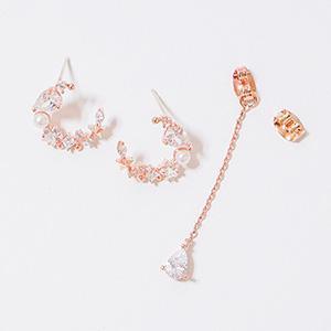 Asymmetric Sparkle Earrings - Brand My Case