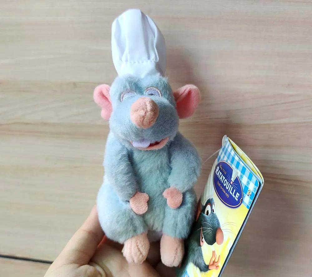 Authentic Ratatouille Chef Remy Magnetic Shoulder Plush Toy New - Brand My Case