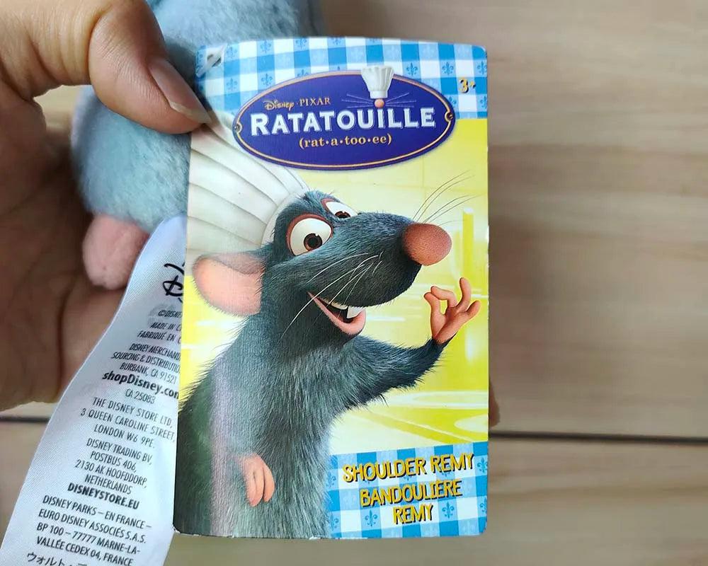 Authentic Ratatouille Chef Remy Magnetic Shoulder Plush Toy New - Brand My Case