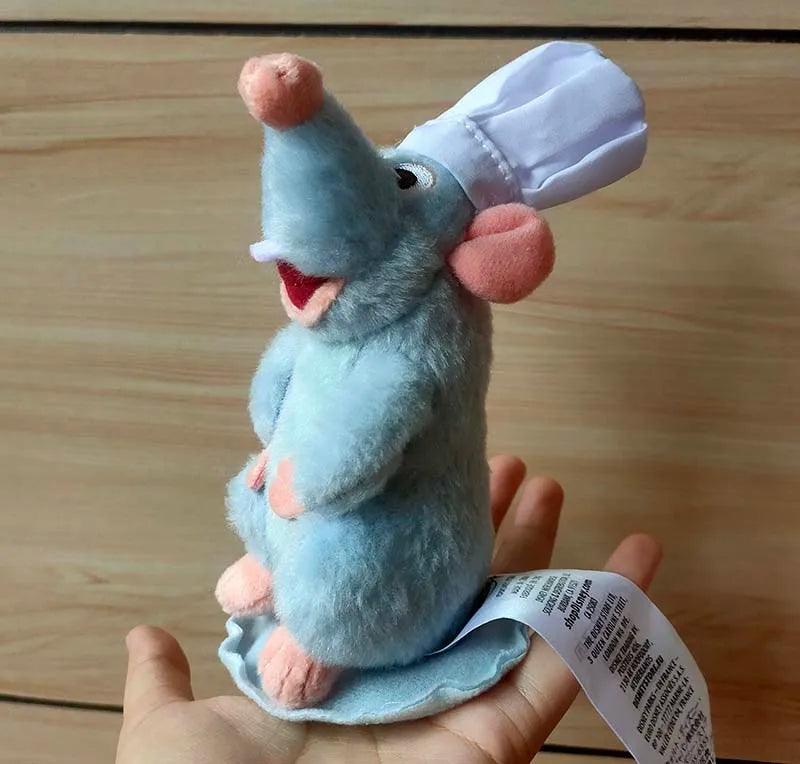 Authentic Ratatouille Chef Remy Magnetic Shoulder Plush Toy New - Brand My Case