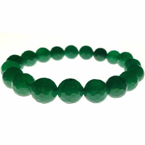 Aventurine Beaded Elastic Stretch Bracelet - Brand My Case