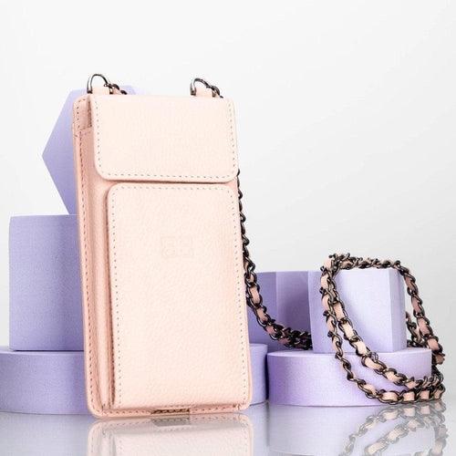 Avjin Crossbody Leather Bag Compatible with Phones up to 6.9" - Brand My Case