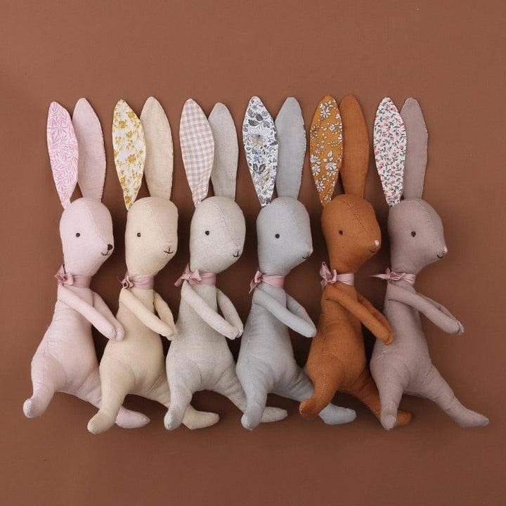 Baby kawaii Bunny Plush Rabbit Dolls Soft Newborn Sleeping Plush Toy Baby Appease Toy Rabbit Easter Gift Stuffed Toys For Girls - Brand My Case