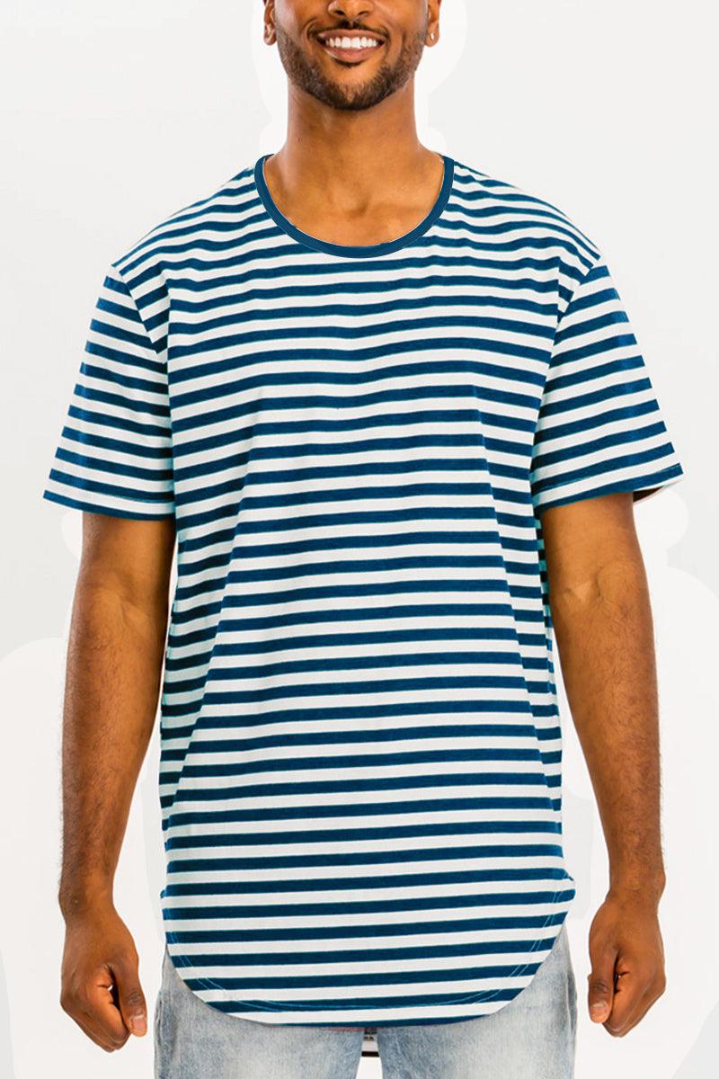 BASIC STRIPED TEE - Brand My Case