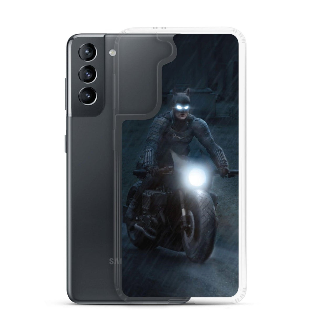 Batman's Batcycle Clear Case for Samsung - Brand My Case