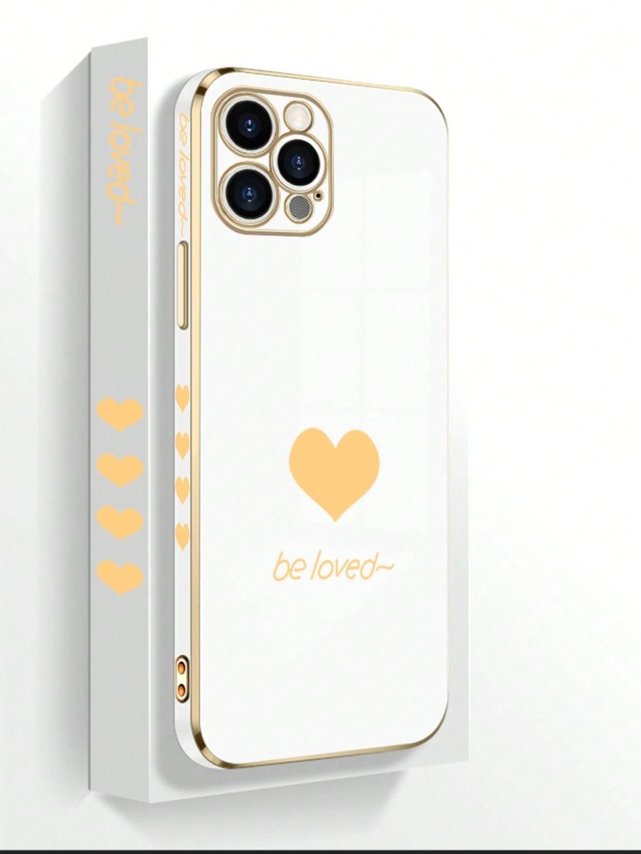 "Be Loved" Heart Print Phone Case - Brand My Case