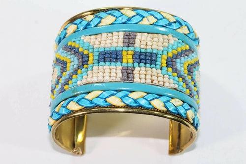 Beaded Cuff Bangles - Brand My Case